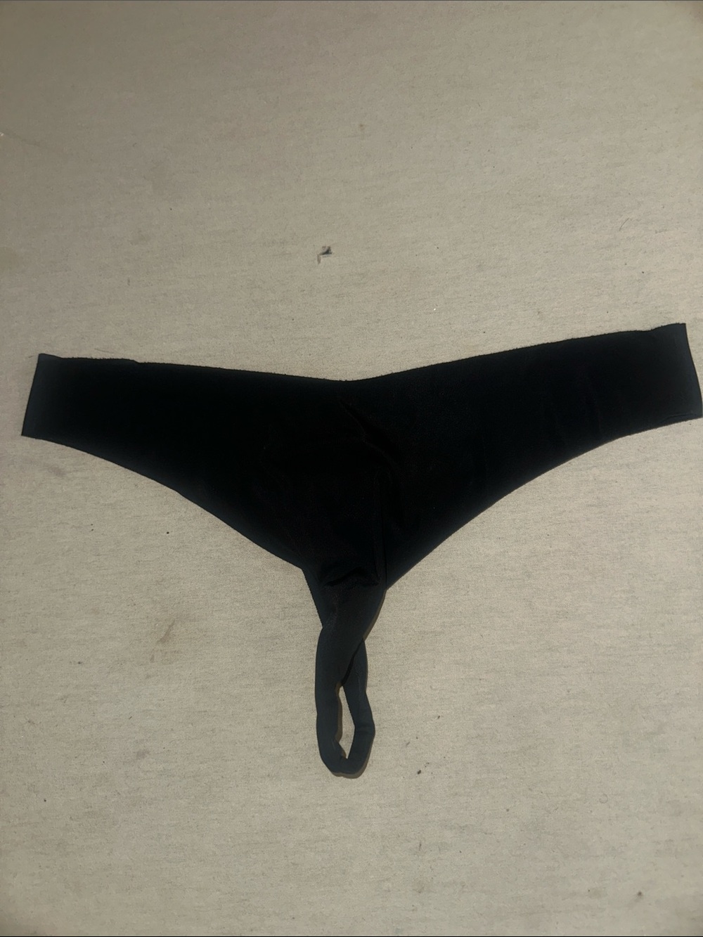 Womens Size L Black Seamless Bikini Bottoms